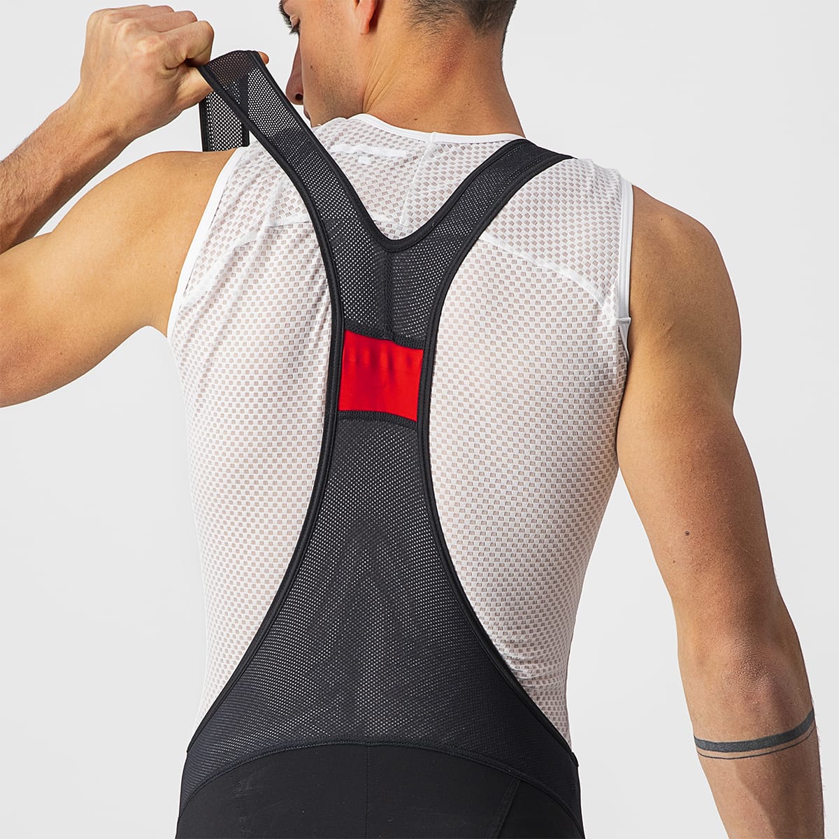 CASTELLI ENDURANCE 3 Kurze Trägerhose Schwarz - Image 3