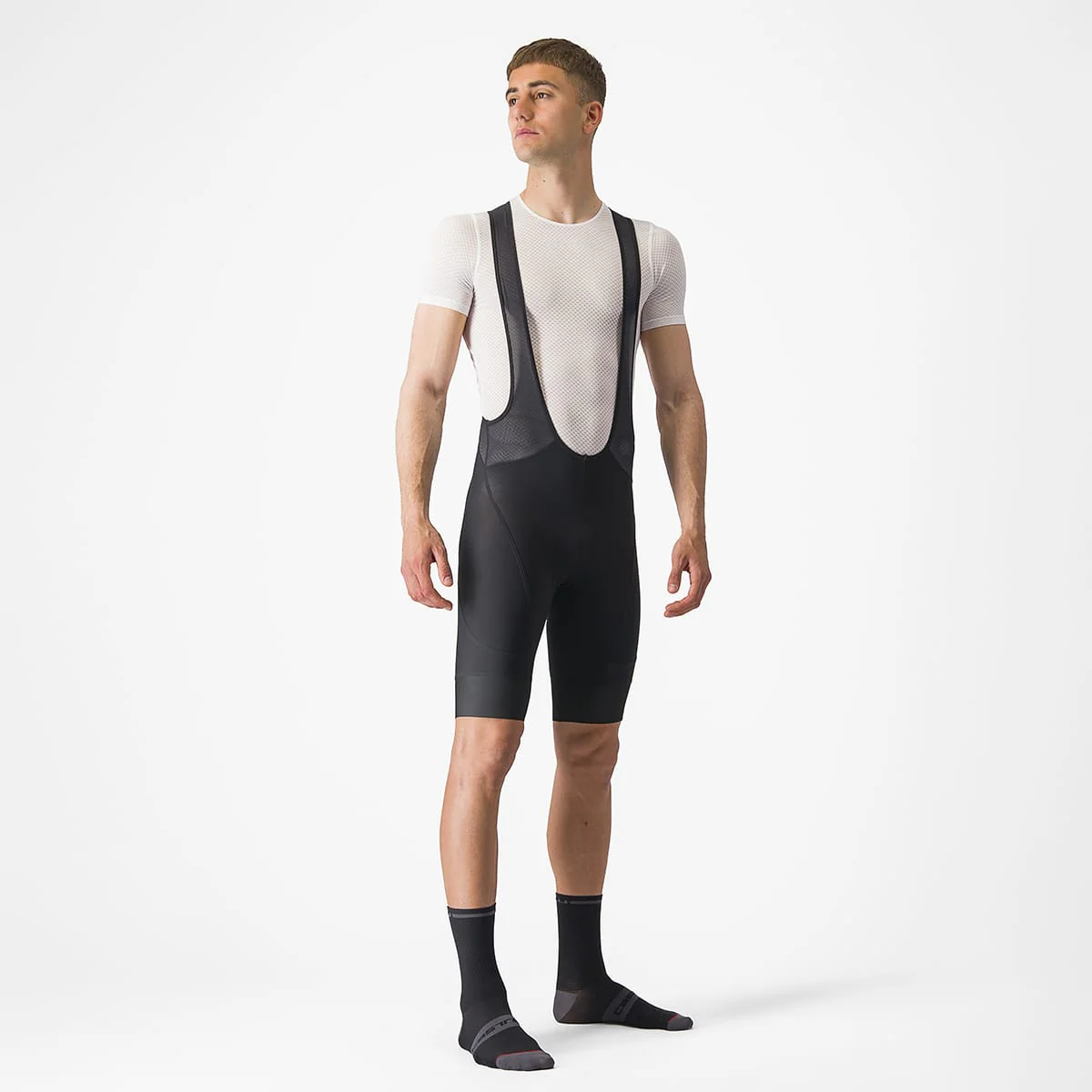 CASTELLI ENDURANCE 3 Kurze Trägerhose Schwarz - Image 4