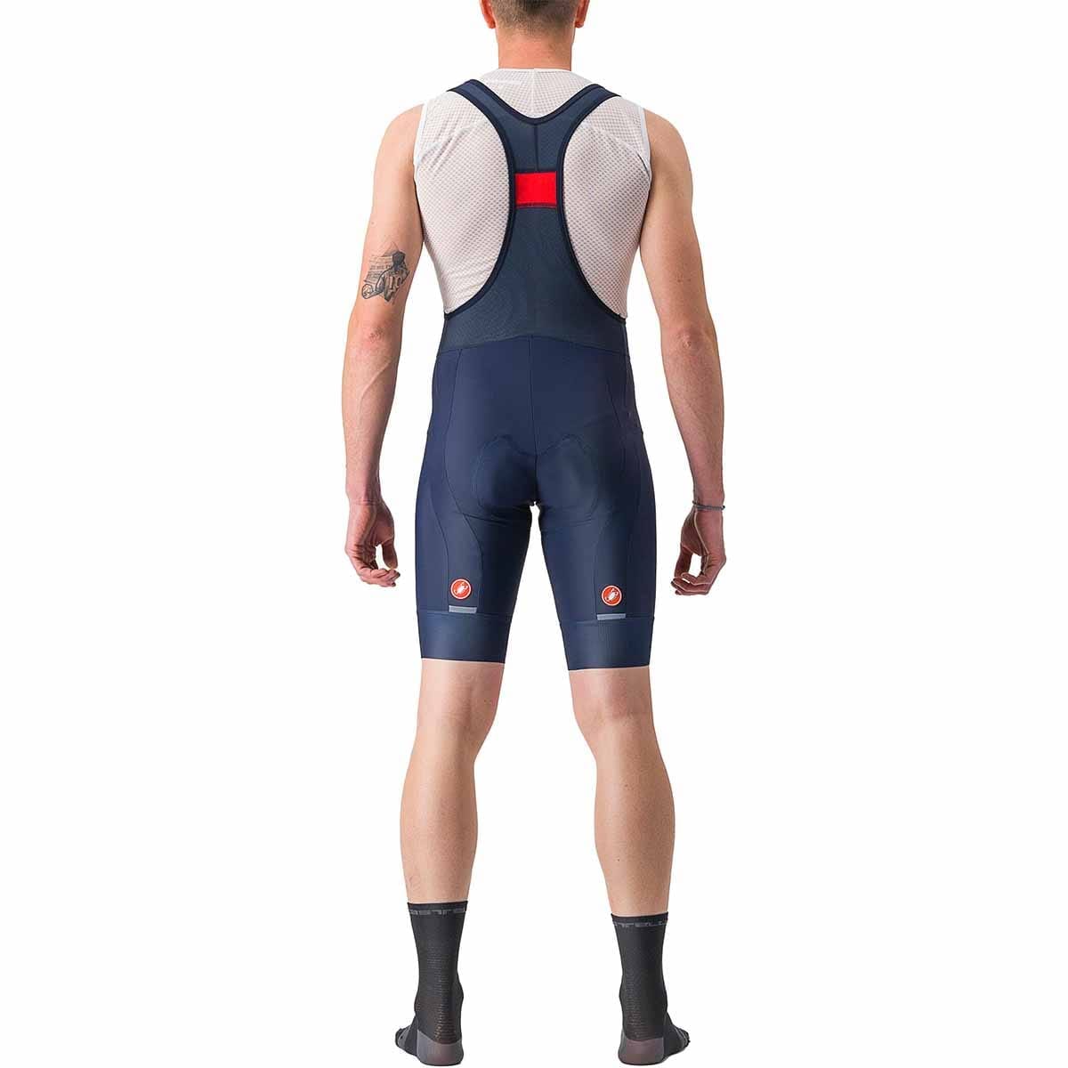 CASTELLI ENTRATA 2 Kurze Trägerhose Blau - Image 2