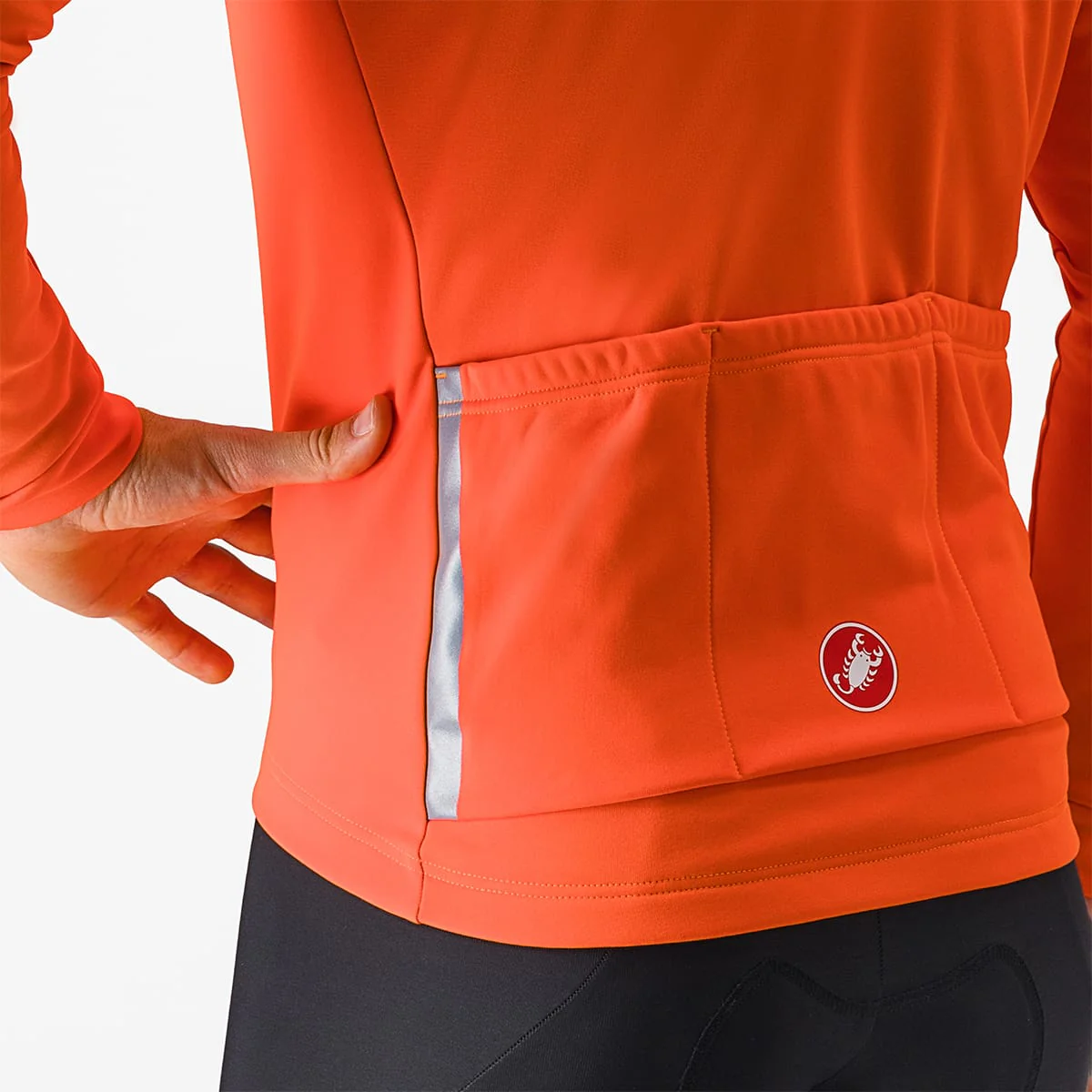 CASTELLI ENTRATA Jacke Orange - Image 4