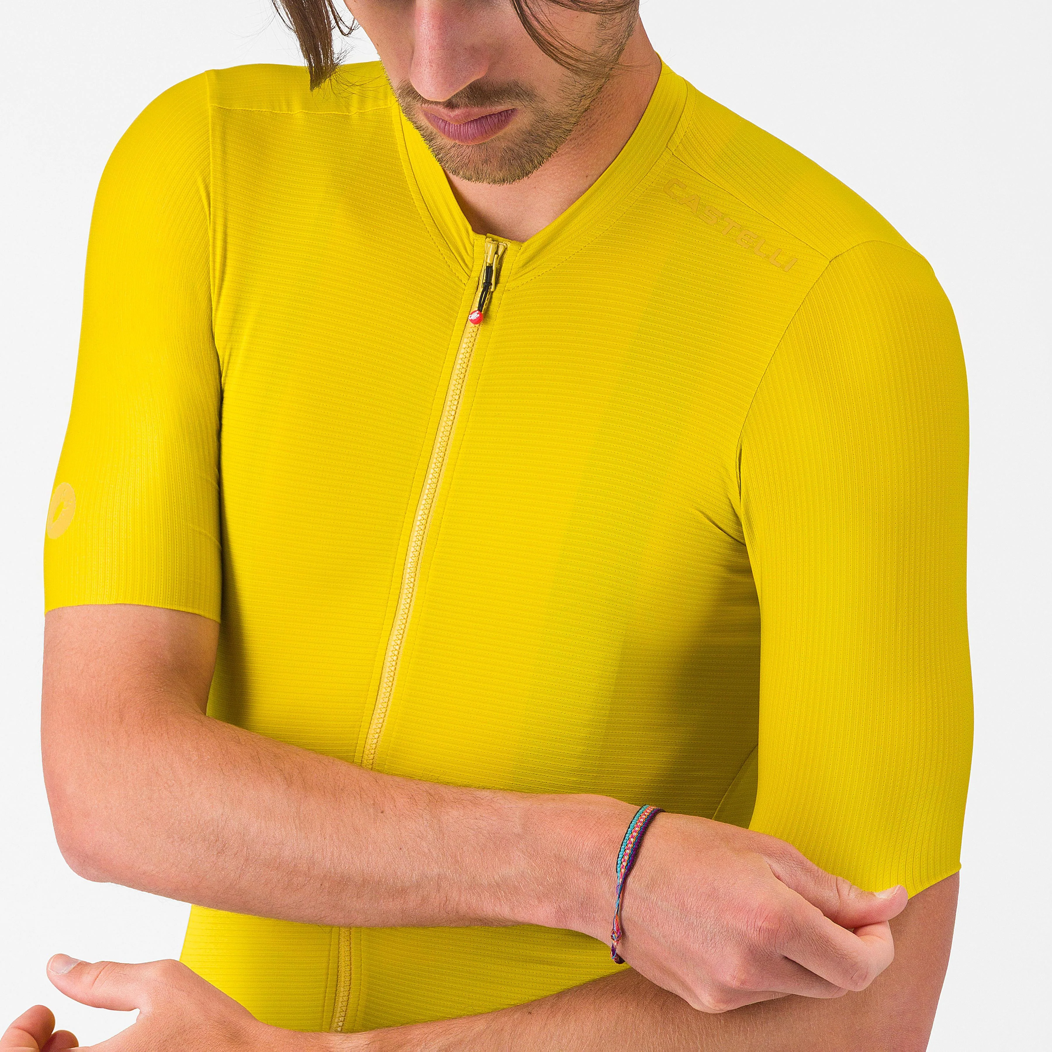 CASTELLI ESPRESSO 2 Trikot Kurzarm Gelb - Image 3