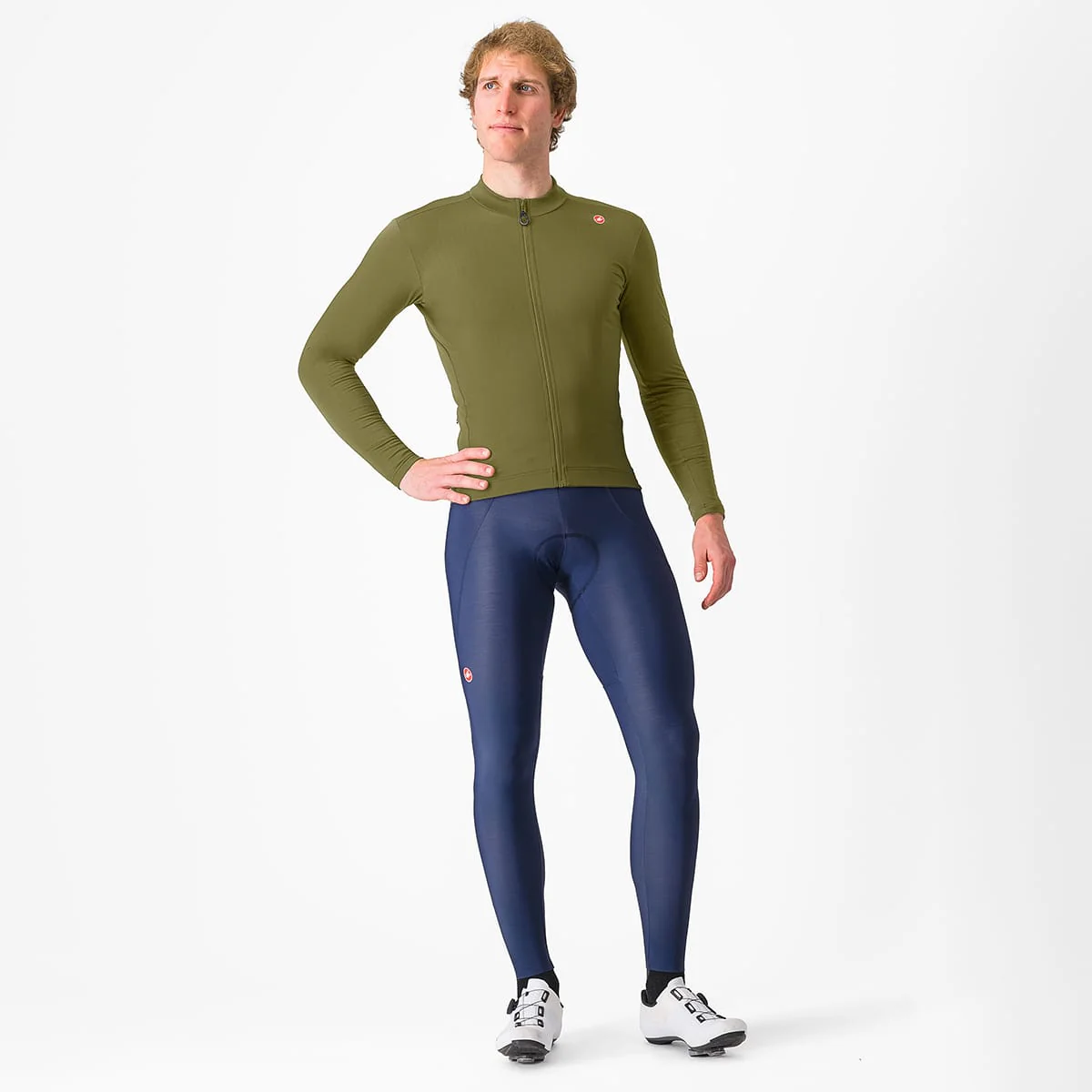 CASTELLI ESPRESSO Lange Trägerhose Blau - Image 3