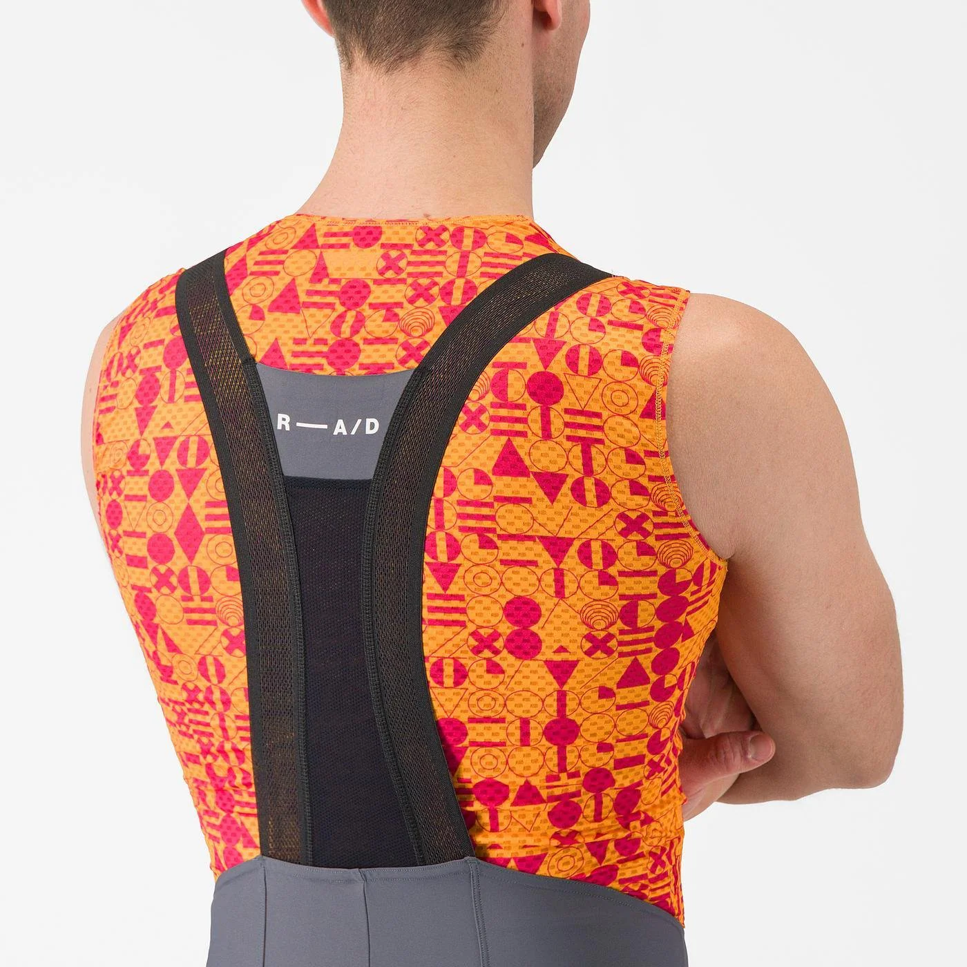 CASTELLI ESPRESSO R--A/D Kurze Trägerhose Rauchgrau - Image 5