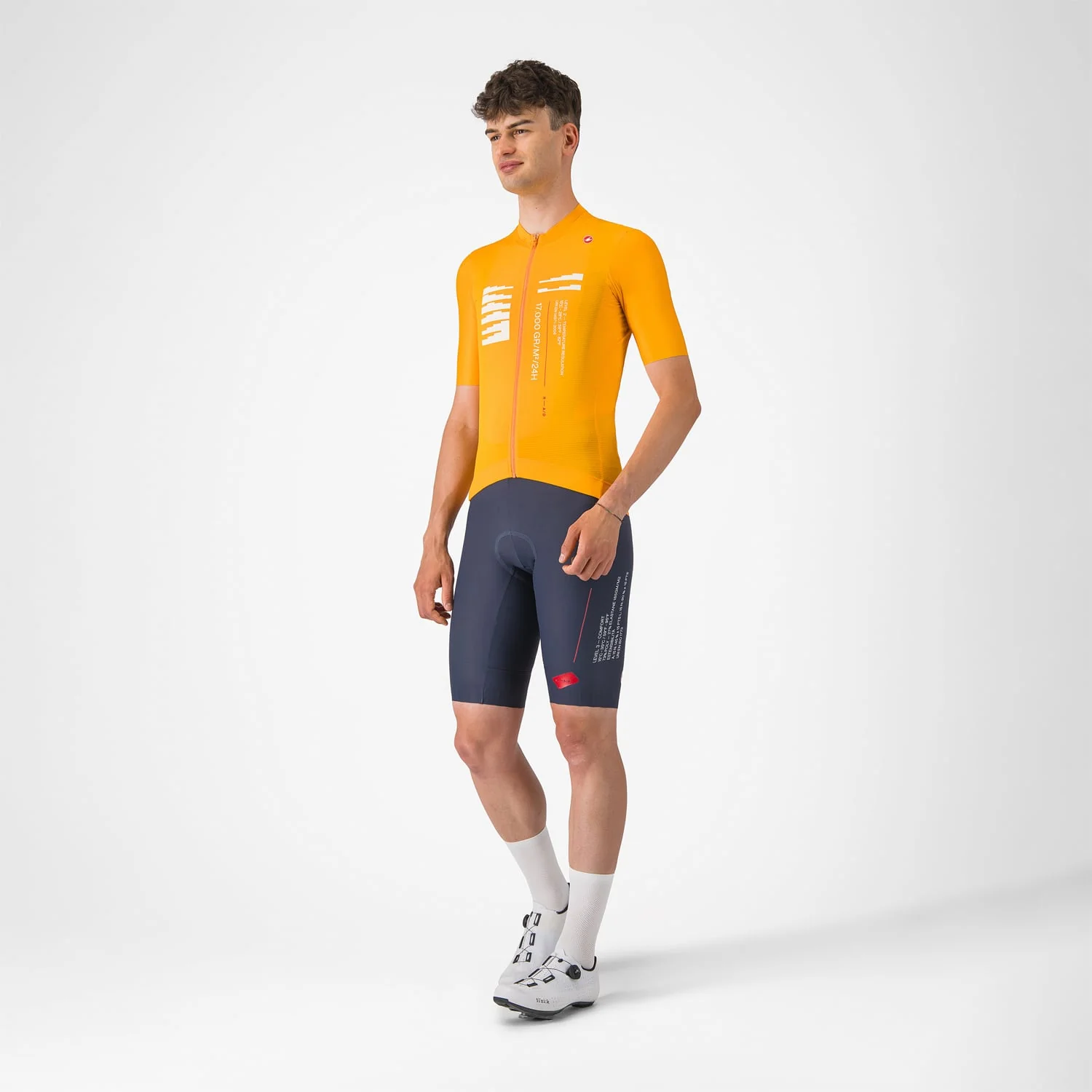 CASTELLI ESPRESSO R--A/D Trikot Kurzarm Orange - Image 3
