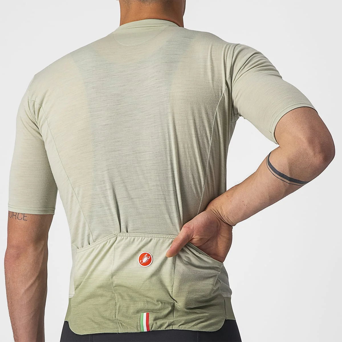 CASTELLI ESSENZA Trikot Kurzarm Grün - Image 3
