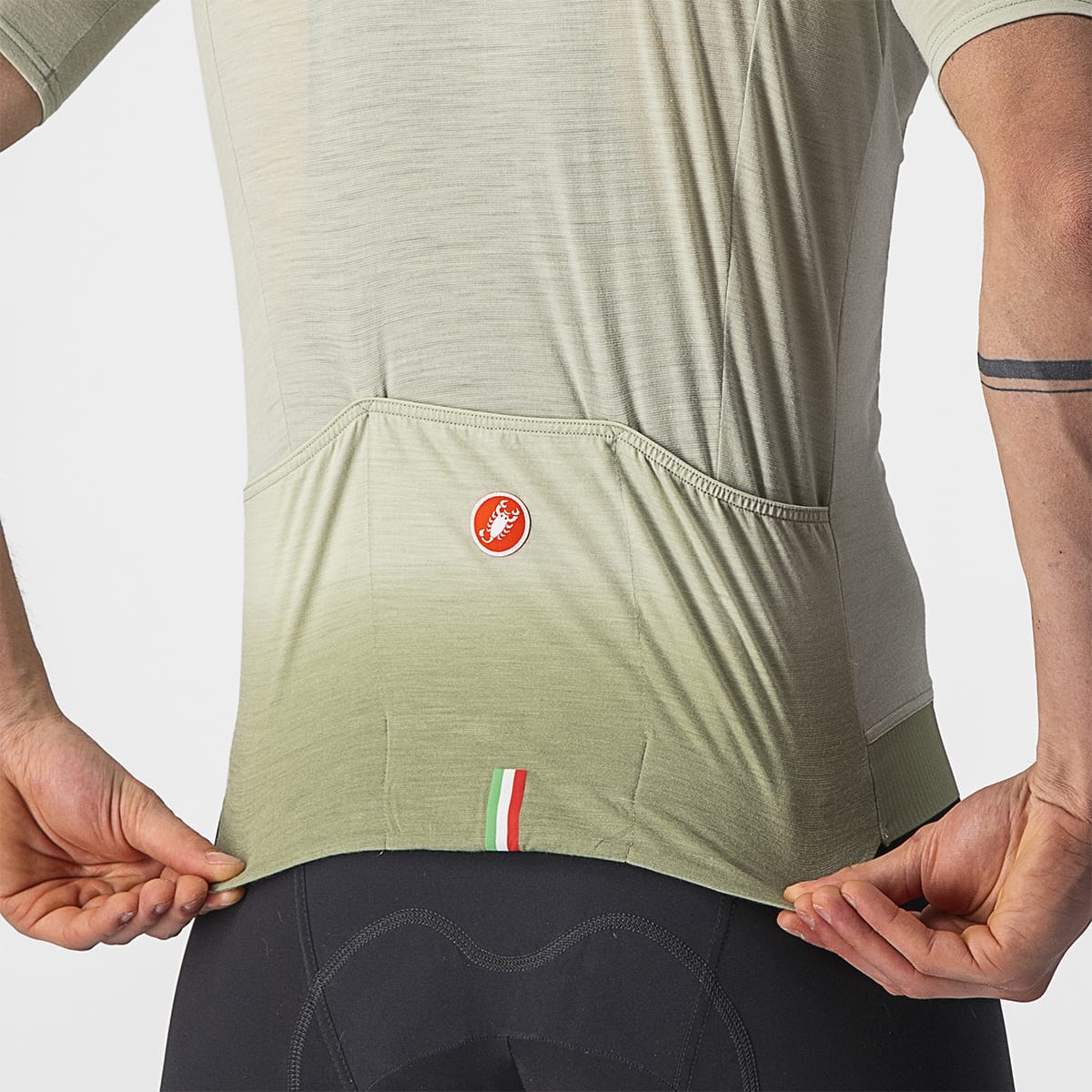 CASTELLI ESSENZA Trikot Kurzarm Grün - Image 6