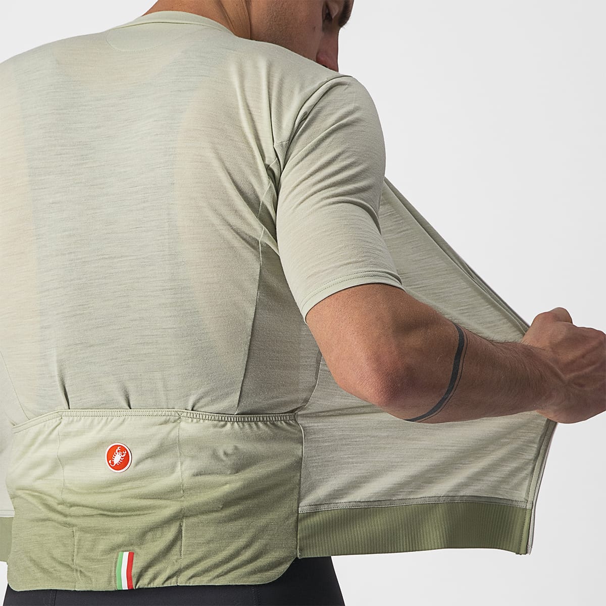 CASTELLI ESSENZA Trikot Kurzarm Grün - Image 7