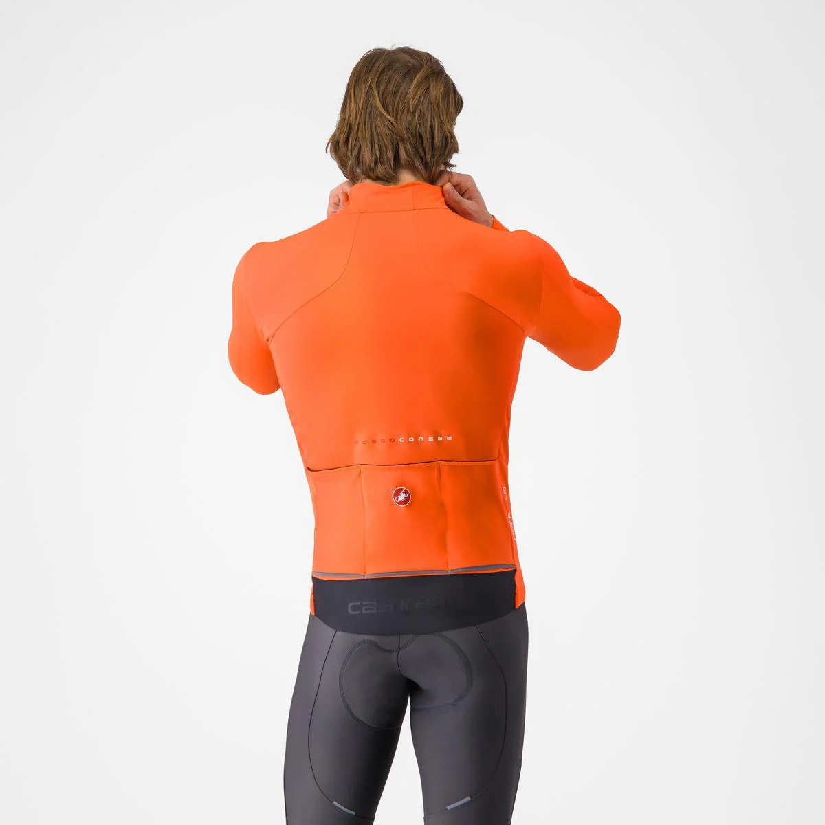 CASTELLI PERFETTO AIR Jacke Orange/Schwarz - Image 2