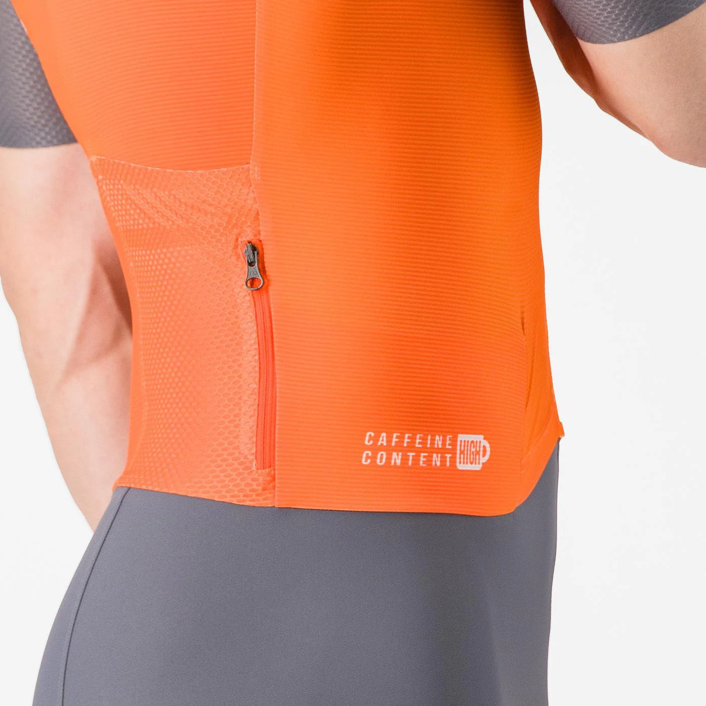 CASTELLI SATURDAY MORNING Einteiler Orange/Grau - Image 5