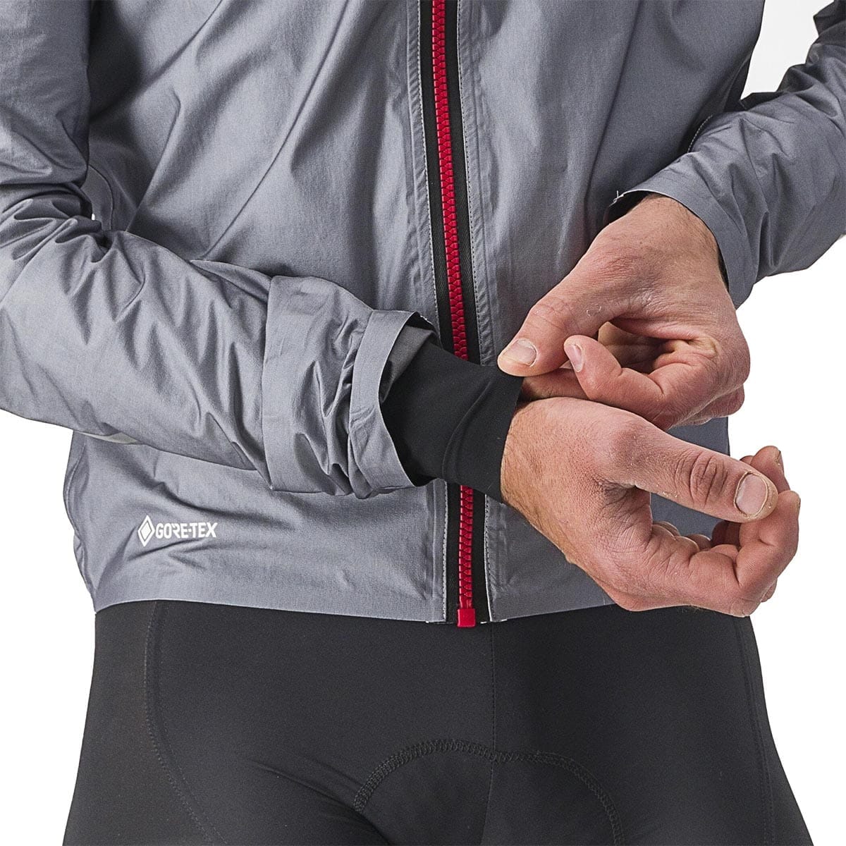 CASTELLI TEMPESTA LITE Jacke Grau - Image 4