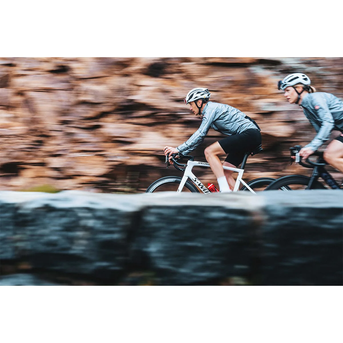 CASTELLI TEMPESTA LITE Jacke Grau - Image 9