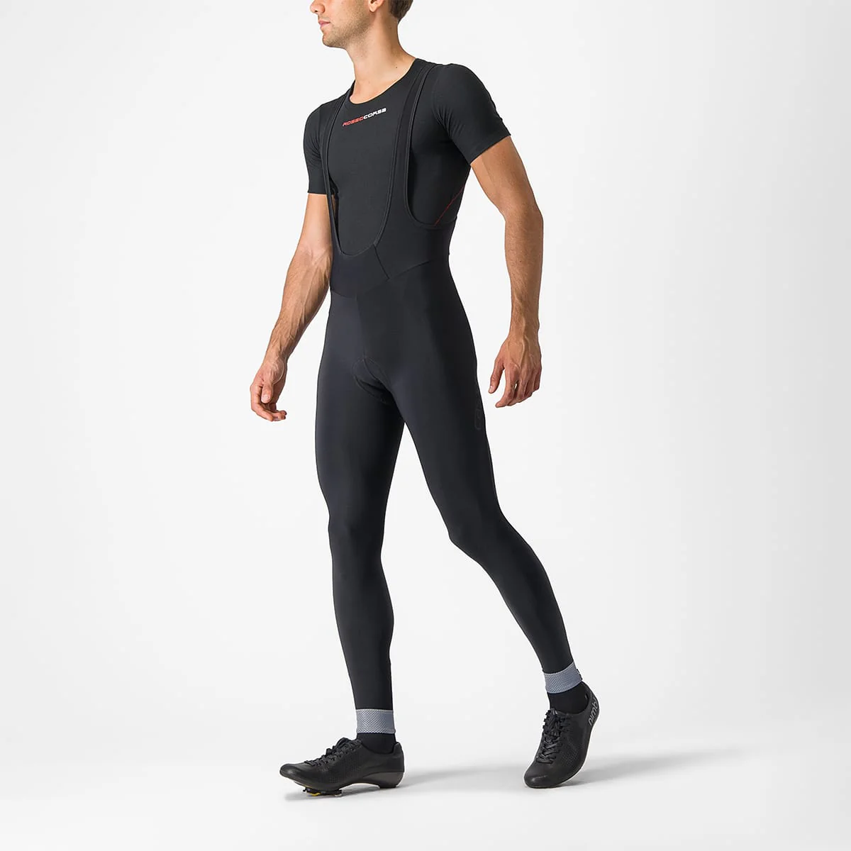 CASTELLI TUTTO NANO Lange Trägerhose Schwarz - Image 3