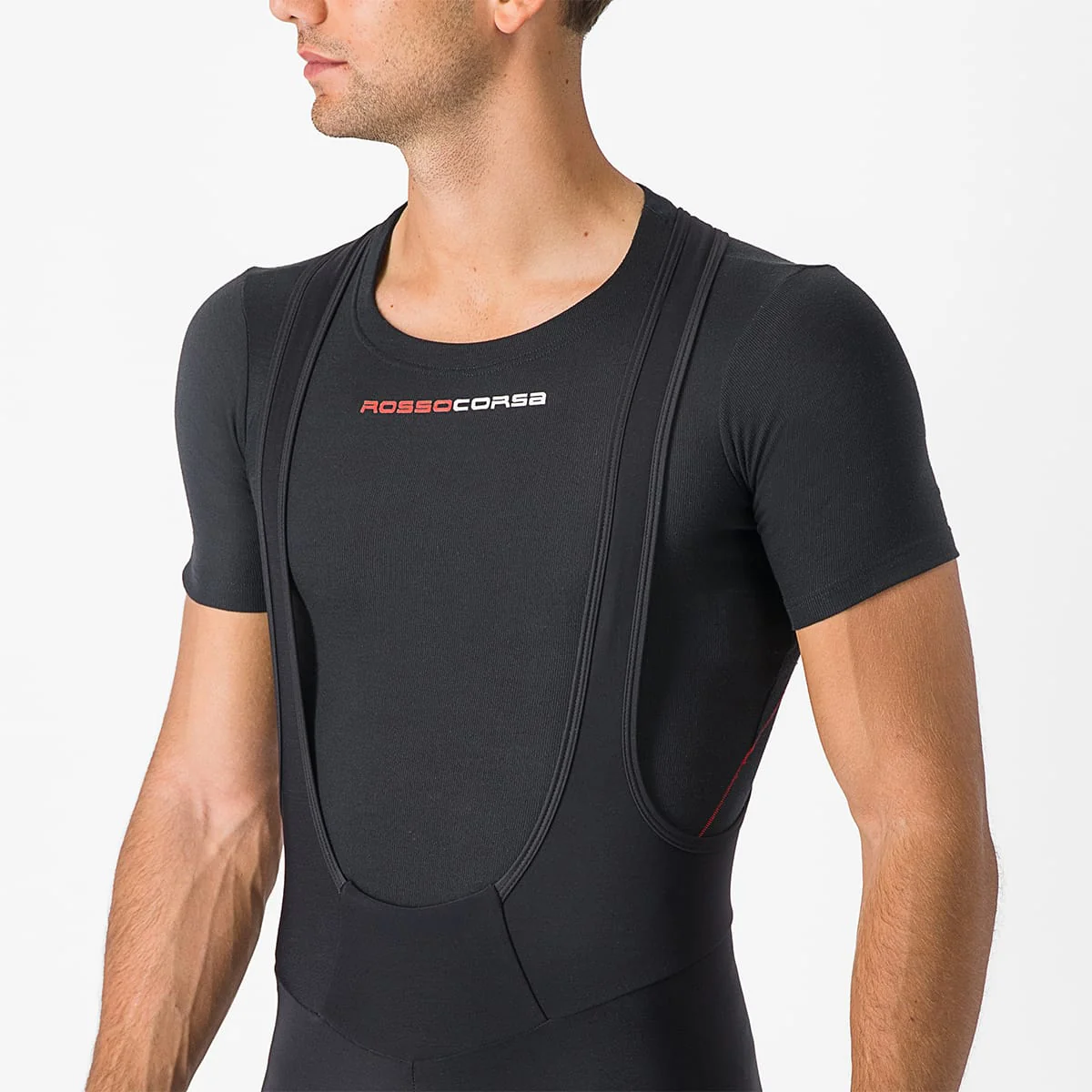 CASTELLI TUTTO NANO Lange Trägerhose Schwarz - Image 4