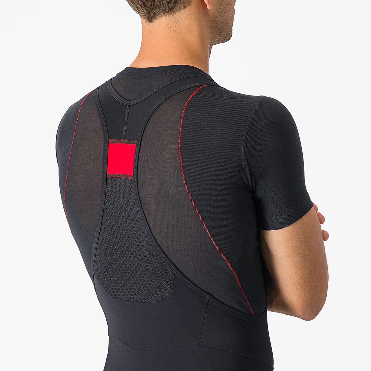CASTELLI TUTTO NANO Lange Trägerhose Schwarz - Image 5