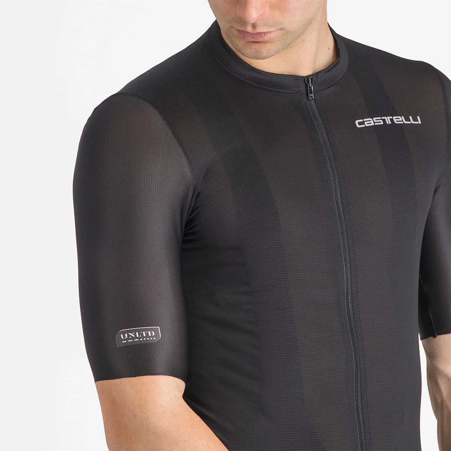 CASTELLI UNLIMITED ENTRATA 3 Trikot Kurzarm Schwarz - Image 5