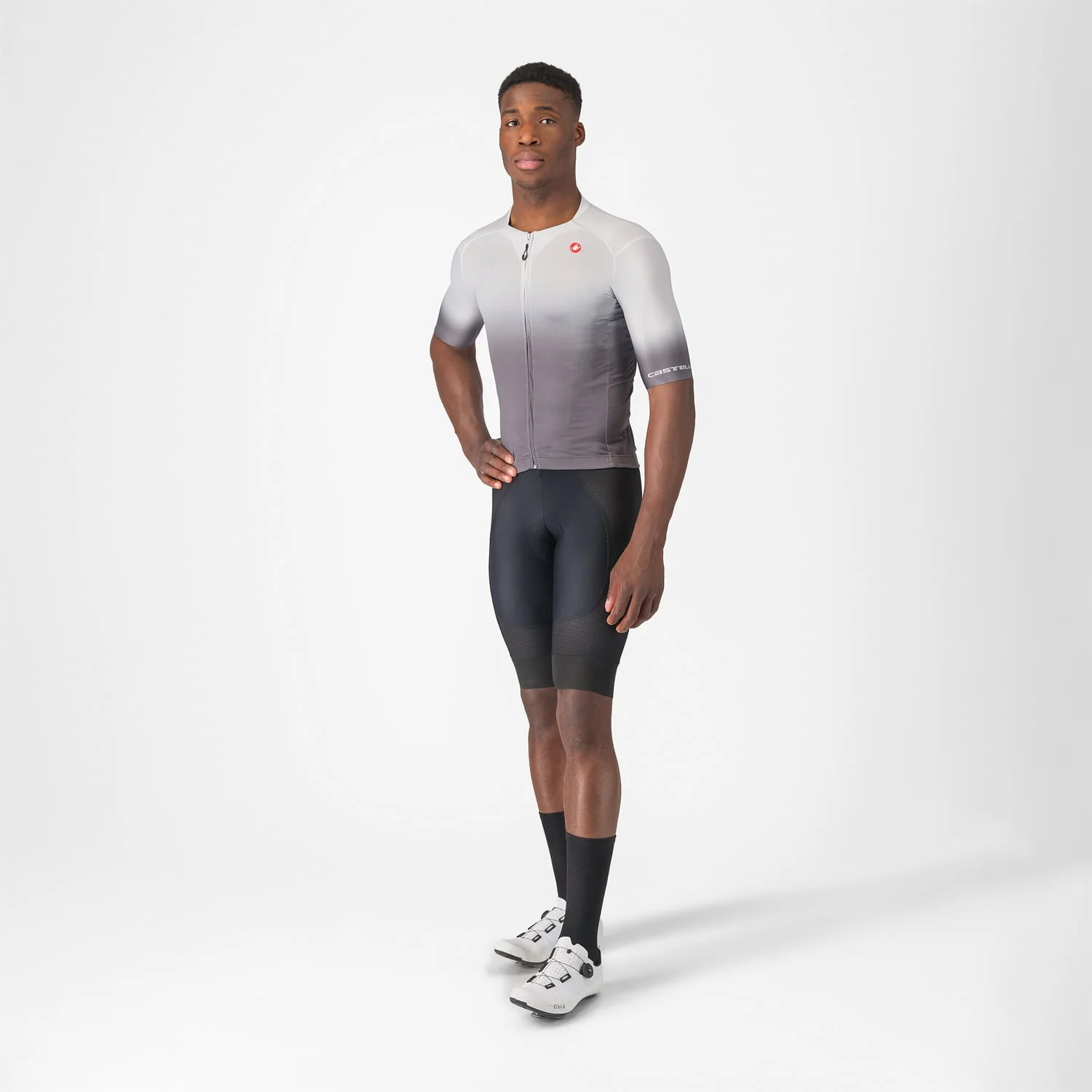 CASTELLI UPF Trikot Kurzarm Grau - Image 3