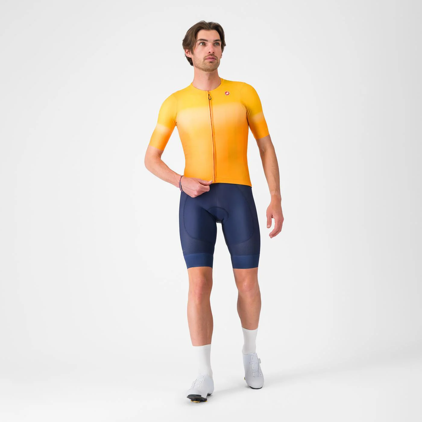 CASTELLI UPF Trikot Kurzarm Orange - Image 6