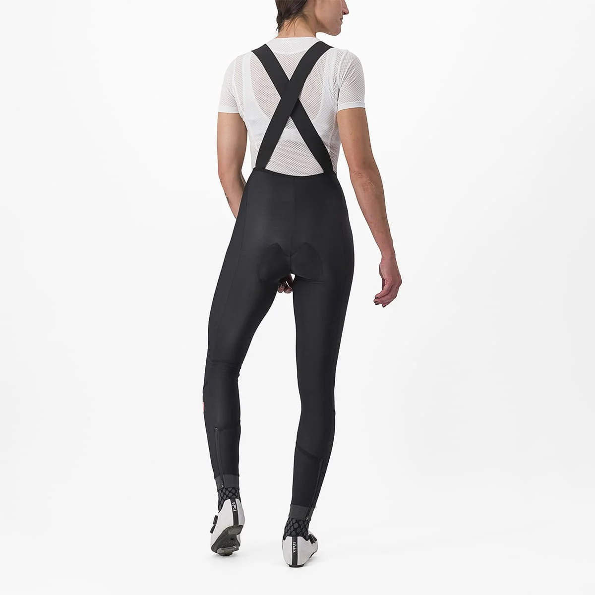 CASTELLI VELOCISSIMA DT Damen Lange Trägerhose Schwarz Reflex - Image 2