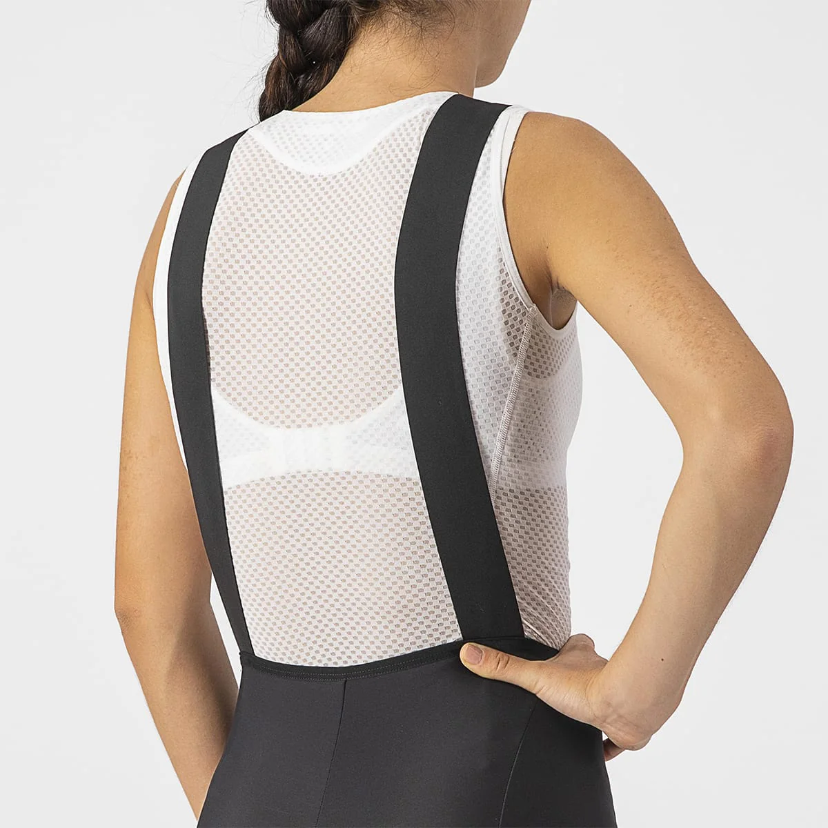 CASTELLI VELOCISSIMA DT Damen Lange Trägerhose Schwarz Reflex - Image 9