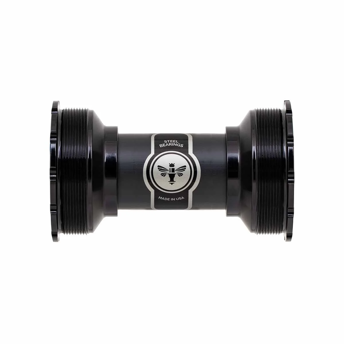 CHRIS KING ThreadFit T47 24I 86/92mm Tretlagergehäuse Mattschwarz