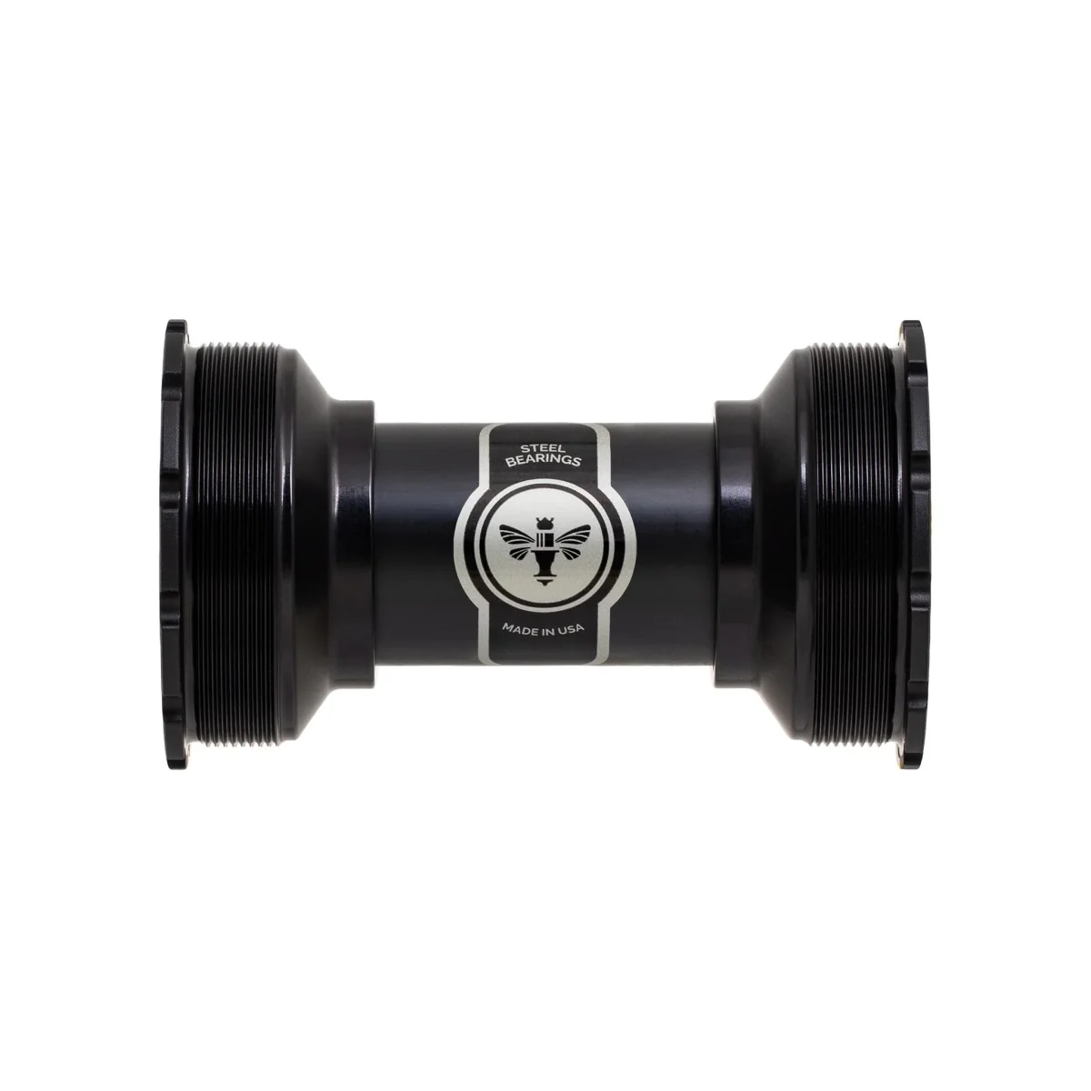 CHRIS KING ThreadFit T47 30I 68/73/83/86/92mm Tretlagergehäuse Schwarz Matt