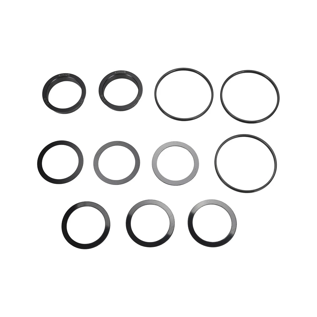 CHRIS KING ThreadFit T47/30x und 30I Fit Nr. 5 #PBB085 Schwarz Tretlager-Einstellungskit