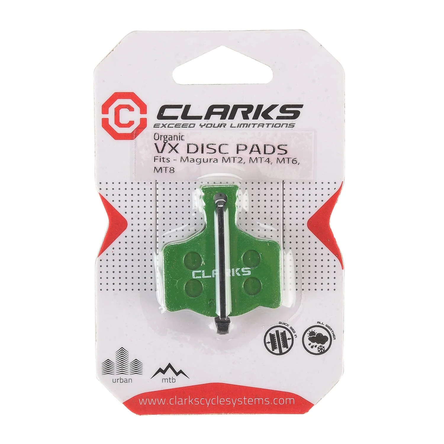 Organische CLARKS Magura MT2 MT4 MT6 MT8 Bremsbeläge - Image 2
