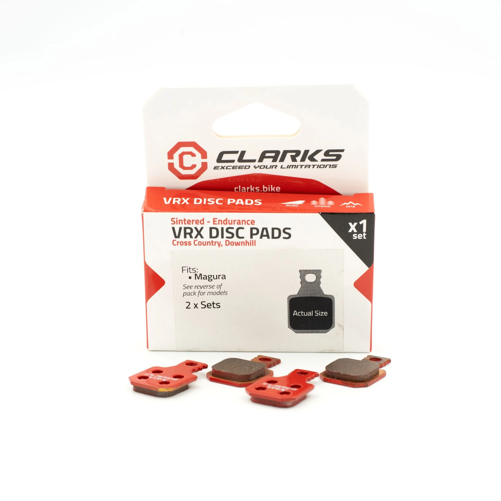 CLARKS Magura MT5 MT7 MT Trail Metallische Bremsbeläge