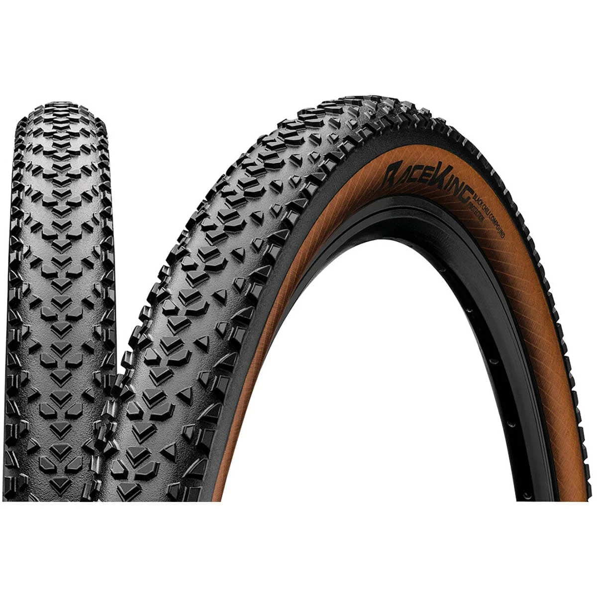 CONTINENTAL RACE KING Reifen 26x2.20 ProTection Tubeless Ready Weich Braun