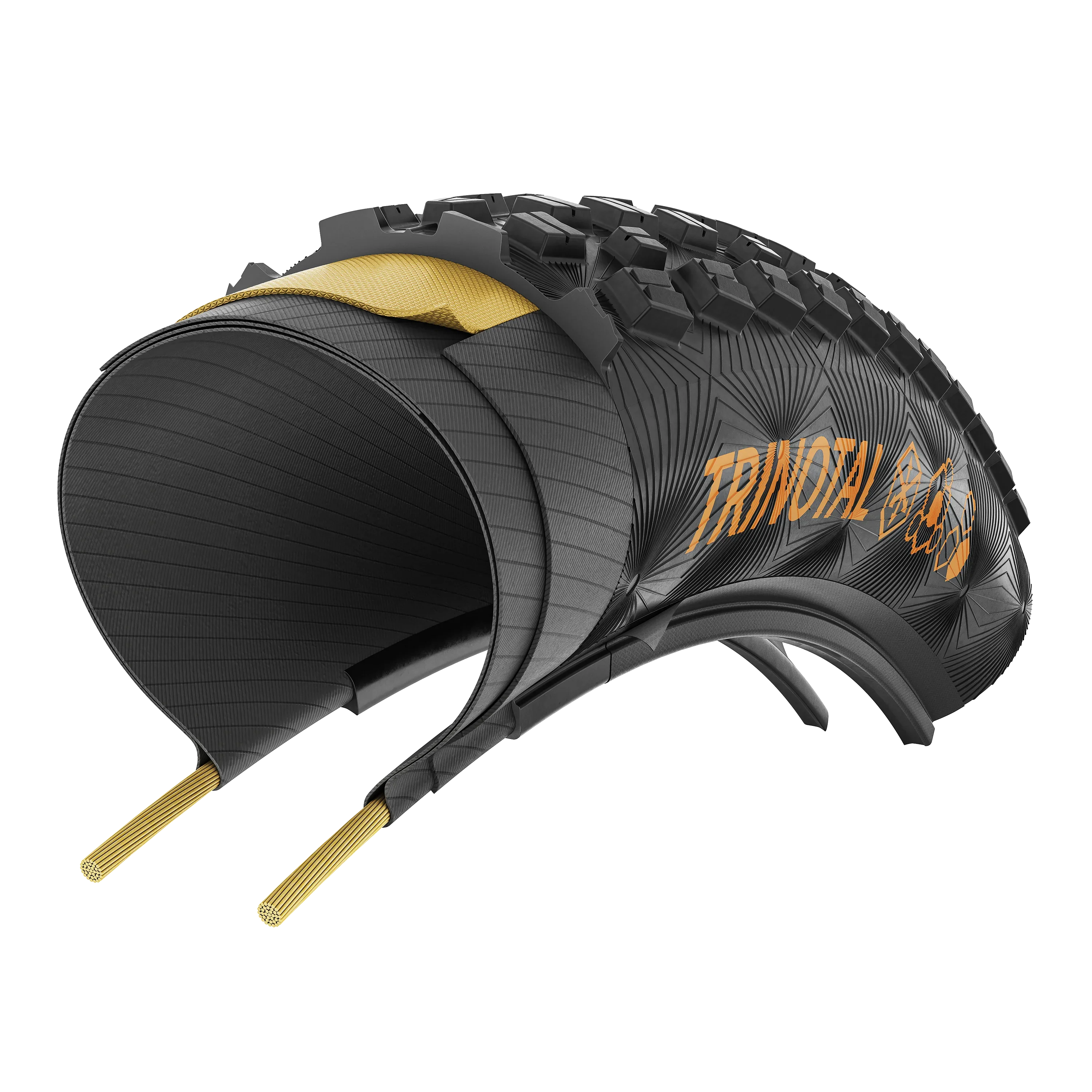 Reifen CONTINENTAL TRINOTAL Race Grip 29x2.20 Tubeless Ready Weich Schwarz - Image 4