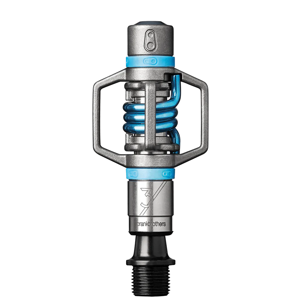 CRANKBROTHERS EGG BEATER 3 Pedale Silber/Blau