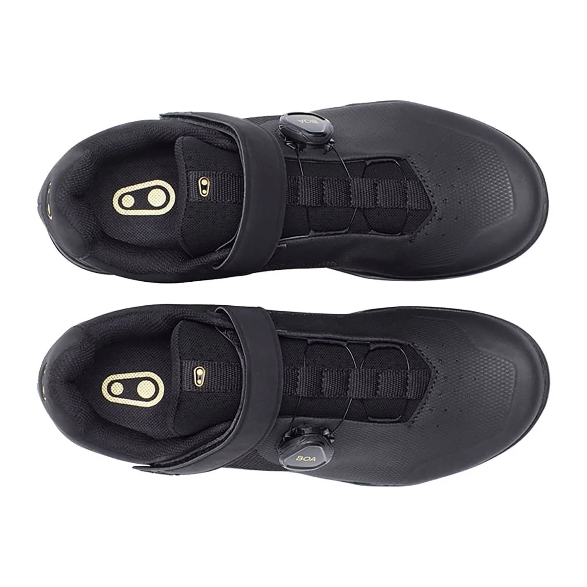 CRANKBROTHERS MTB-Schuhe MALLET E-BOA Schwarz/Gold - Image 5