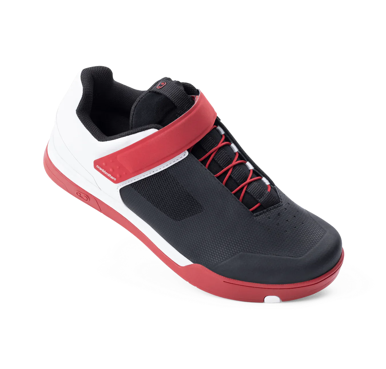 CRANKBROTHERS MTB-Schuhe MALLET SPEED LACE CLIP CLASSICS EDITION Schwarz/Rot