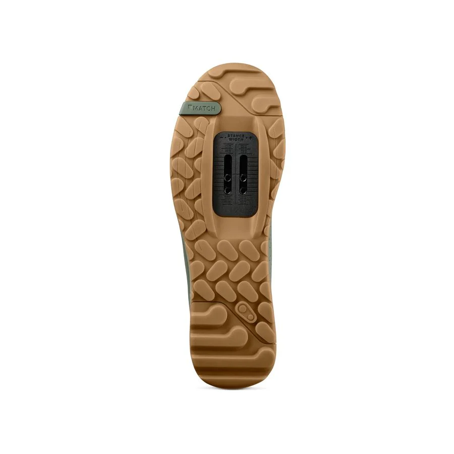 Mountainbike-Schuhe CRANKBROTHERS MALLET TRAIL SPEED LACE CLIP Grün/Sand - Image 2