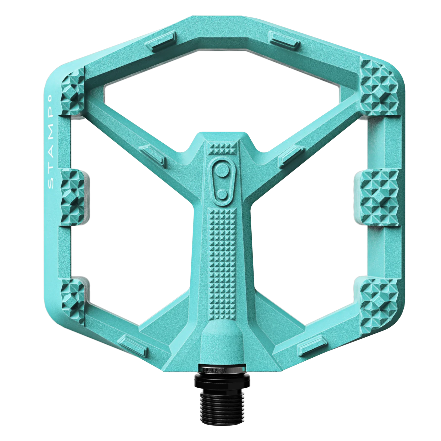 Pedale flach CRANKBROTHERS STAMP 0 Large Türkis