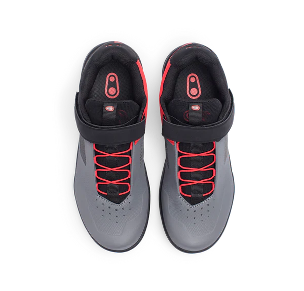 CRANKBROTHERS STAMP SPEED LACE FLAT MTB-Schuhe Grau/Rot - Image 4