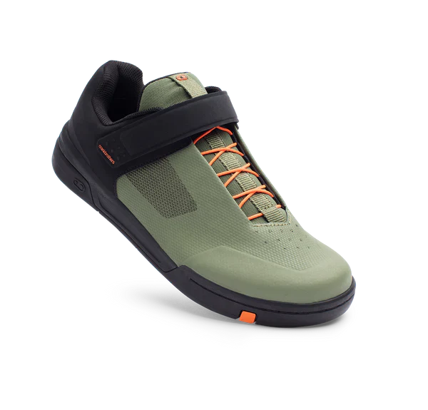 CRANKBROTHERS STAMP SPEED LACE FLAT MTB-Schuhe Grün/Orange