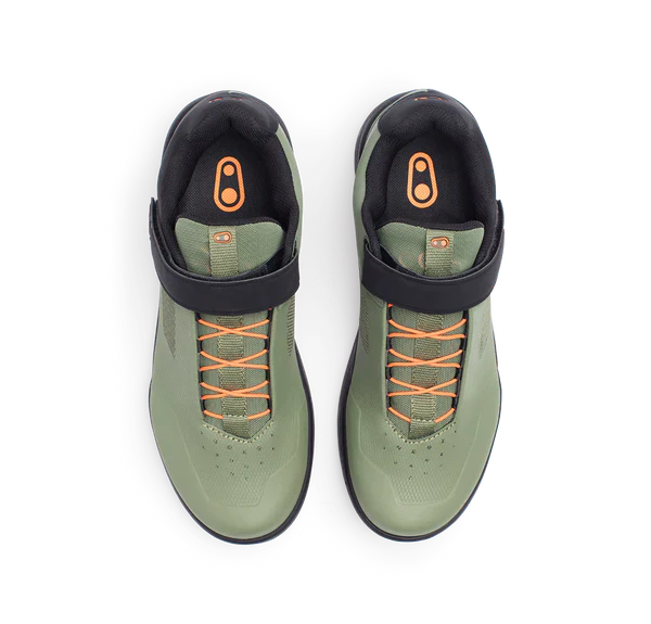 CRANKBROTHERS STAMP SPEED LACE FLAT MTB-Schuhe Grün/Orange - Image 4