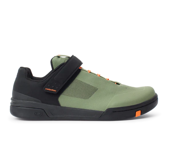 CRANKBROTHERS STAMP SPEED LACE FLAT MTB-Schuhe Grün/Orange - Image 6
