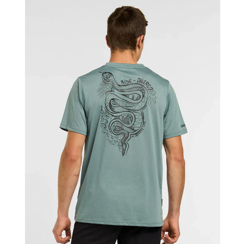 DHARCO TECH TEE ENVY Trikot Kurzarm Grün - Image 2