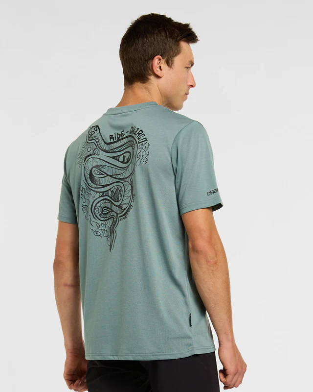 DHARCO TECH TEE ENVY Trikot Kurzarm Grün - Image 3