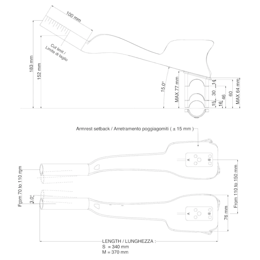 DEDA JET ONE Kleiderbügelverlängerungen Größe S - Image 6