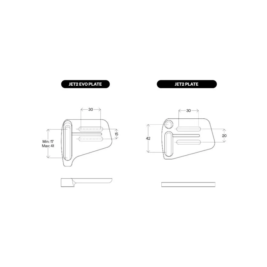 DEDA JET2 EVO Carbon Kleiderbügelverlängerungen Größe S 340mm - Image 6