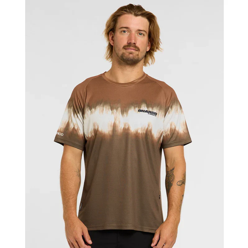 DHARCO DUNE Trikot Kurzarm Braun
