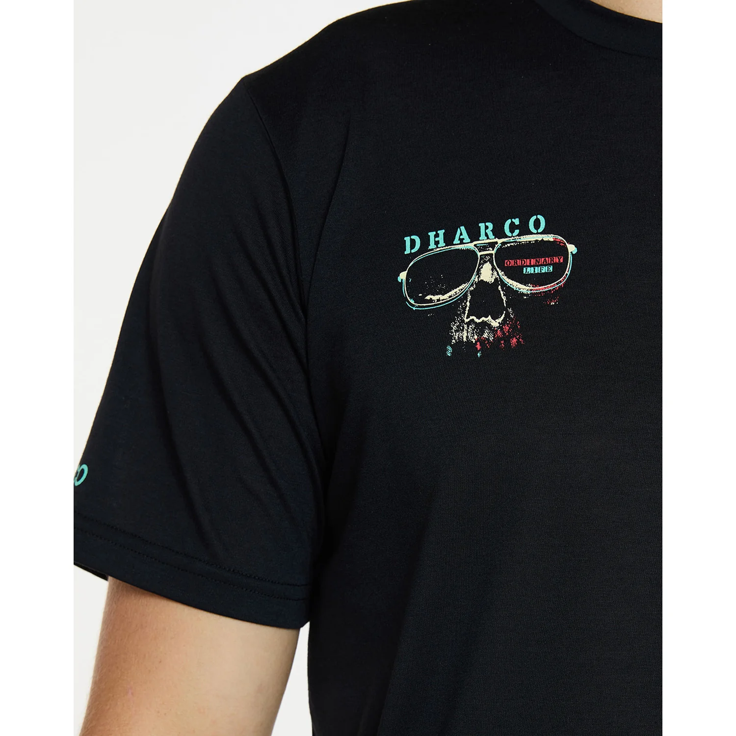 DHARCO TECH TEE EDDIE Trikot Kurzarm Schwarz - Image 6