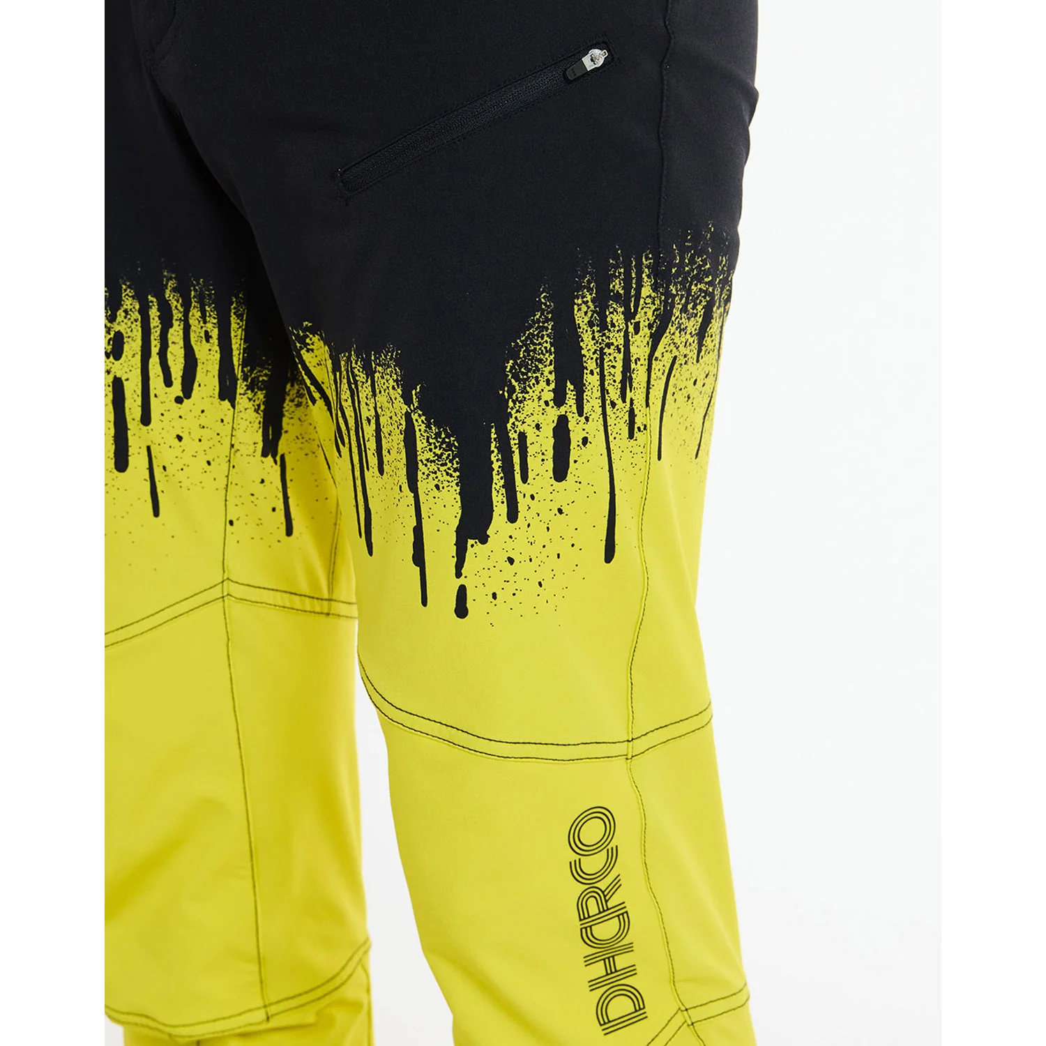 DHARCO GRAVITY ACID RAIN Hose Schwarz/Gelb - Image 9
