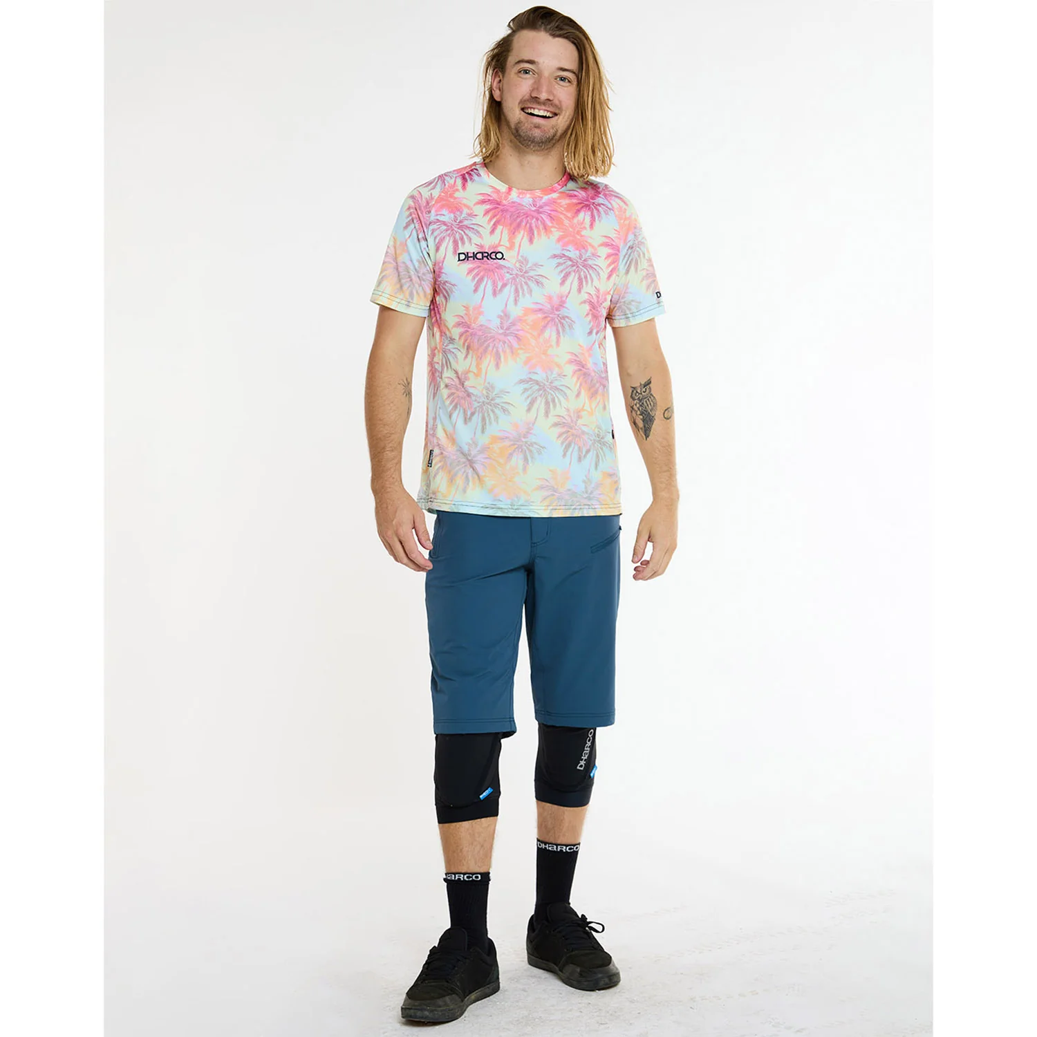 DHARCO HIGHBALL Trikot Kurzarm Pink/Blau - Image 4
