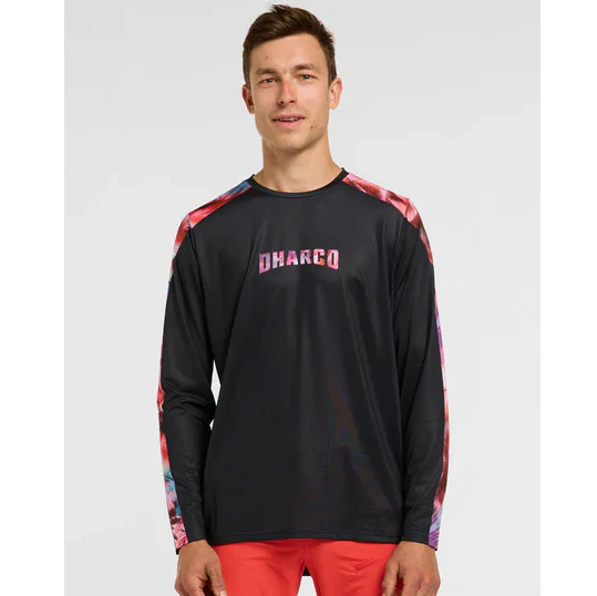 DHARCO RACE NEBULA Trikot Langarm Schwarz