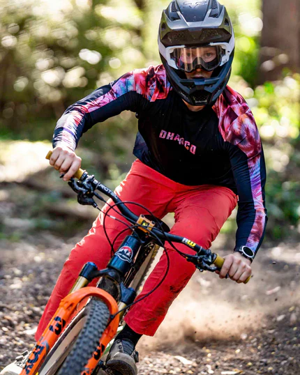 DHARCO RACE NEBULA Trikot Langarm Schwarz - Image 7