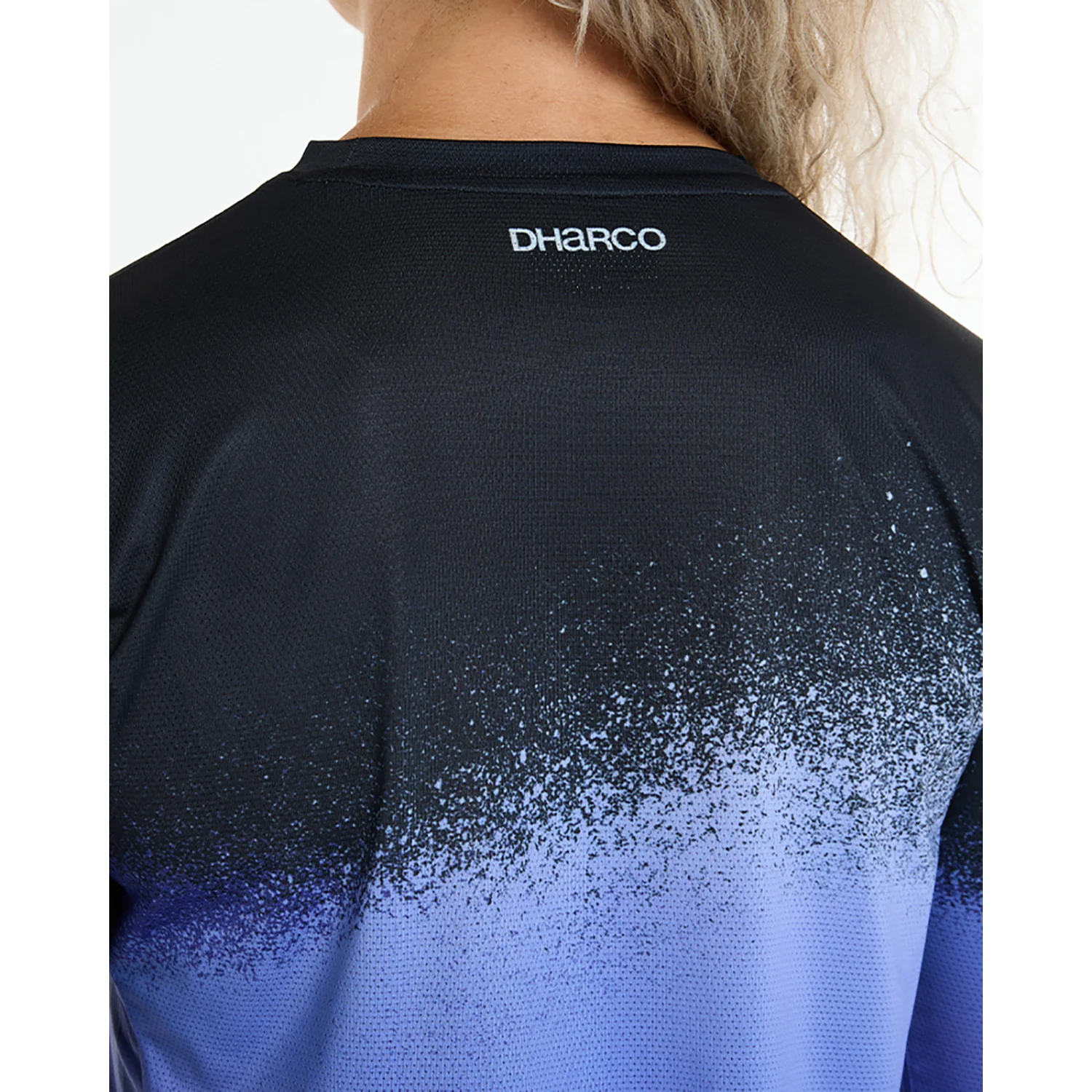 DHARCO RACE ULTRA VIOLETT Trikot Langarm Women Schwarz/Violett - Image 11